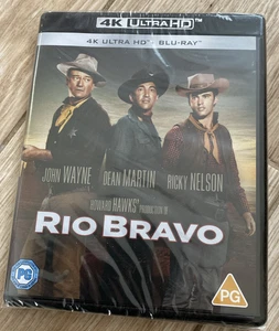 Rio Bravo 4K Ultra HD + Blu-ray John Wayne, Dean Martin BRAND NEW & SEALED - Picture 1 of 2