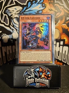 JUSH-DE033 K9-66b Laterne: Super Rare 1. Auflage Mint YuGiOh Karte - Bild 1 von 1