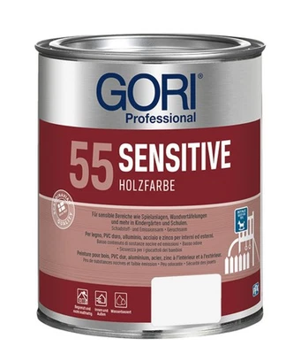 BEULE 0,75 Liter Gori 55 Rapid Wetterschutzfarbe Schneeweiss - Bild 1 von 2