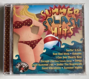Summer Splash Hits DJ'S Choice Music CD NIP Surfin USA - Cruel Summer + more - Picture 1 of 3
