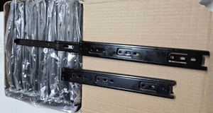 (11 Pairs) 10" Drawer Slides Heavy Duty Full Extension Ball Bearing Drawer Rails - Picture 1 of 5