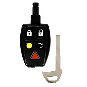 Llavero remoto sin llave OEM VOLVO 5B + llave sin cortar para VOLVO - LTQV0315 - Imagen 1 de 5