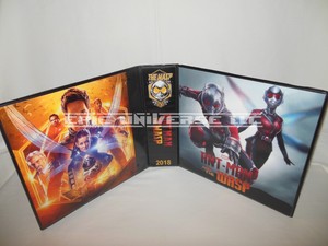 Custom Made 3 Inch 2018 Upper Deck Ant-Man and the Wasp Trading Card Binder