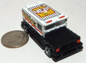 Small Mini Hot Wheels Police Armored Car in Black & White marked Rollin' Lockup2 - Picture 1 of 5