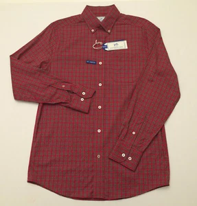 Southern Tide Intercoastal Sport Hemd kariert Skipjack rot Chili Pepper Herren Gr. S - Bild 1 von 8