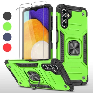 For Samsung Galaxy A04S A13/A14/A32/A53/A54 5G Case Rugged Cover/Tempered Glass - Picture 1 of 17