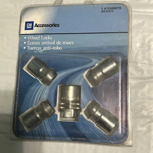 GM OEM Chrome Wheel Wheel Lock Kit M12 x 1.5 x 37.1 - Picture 1 of 5
