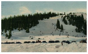 Vintage Berthoud Pass, Colorado Skiers Post Card . BPC - Picture 1 of 2