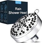 Odmj High Pressure Shower Head 10 Settings 472 Fixed Brass Showerhead