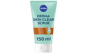 NIVEA Derma Skin Clear Scrub, Exfoliating Face Scrub, Salicylic Acid Face Scrub - Picture 1 of 4