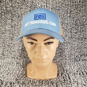 Robert Sparks Attorneys Hat Cap Blue Brown Mesh Adjustable GetSerious.com Snap - Picture 1 of 7