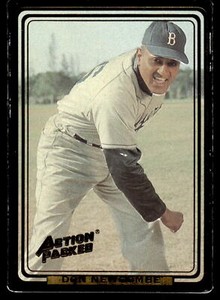 1993 Action Packed All-Star Gallery Series I #51 Don Newcombe See Scan