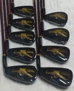 MARUMAN MAJESTY PRESTIGIO 9 9pcs Iron Set 5-10/PAS Flex-S With H/C F/S - Picture 1 of 5