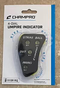 Champro 4-Function Call Order Baseball/Softball Umpire Indicator - Picture 1 of 2
