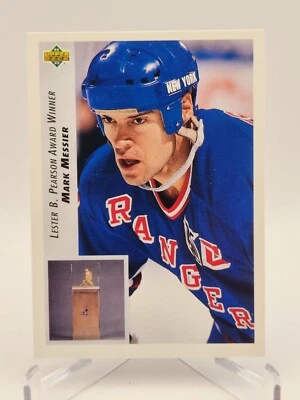 1992-93 Upper Deck Hockey #432 Mark Messier Pearson - Image 1 of 2