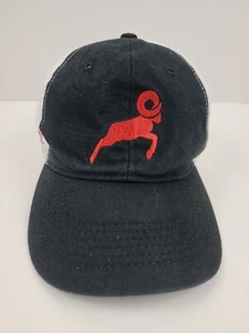 Ram Tool Milwaukee Mesh Trucker Hat Cap Adjustable Snapback Black Red White  - Picture 1 of 13