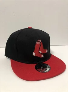 NWT New Boston Red Sox SOX LOGO Snspback Cap Hat Adult Size - Picture 1 of 3