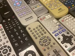 TV / DVD / VHS Remote Control ~ Multi Choice / Drop Down Menu - Picture 1 of 39