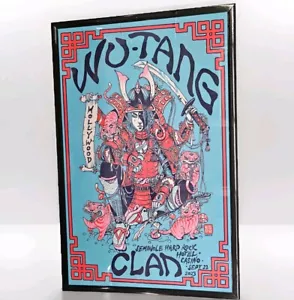 Wu-Tang clan 2023 Hollywood Concert Poster 11 X 17 Framed - Picture 1 of 2