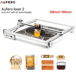 Aufero Laser 2 Laser Engraver Machine 24V LU2-4-LF 390mmx390mm Laser Engraving - Picture 1 of 9