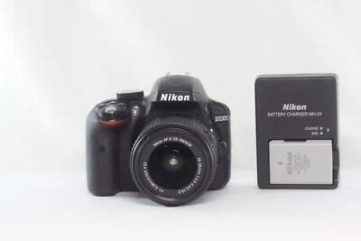 AS IS Nikon D D3300 24.2MP Digital SLR Camera AF-S DX Nikkor 18-55mm F/3.5-5.6 G - Image 1 of 4