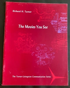 1966 NEW ~The Movies You See by Richard H Turner 0555 Workbook - Picture 1 of 7