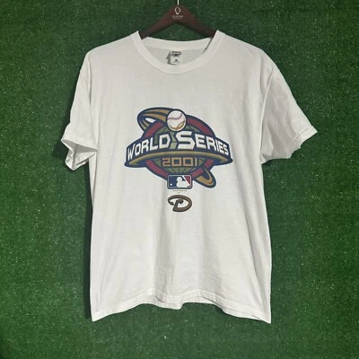 Camisa De Colección 2001 Arizona Diamondbacks Serie Mundial Logo Y2K Rara Talla XL Foto 1 de 4