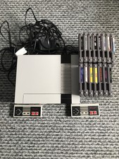 NES Console with 2 Controllers and 15 Games
