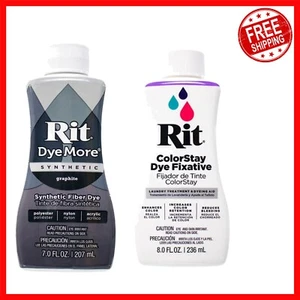 Versatile 7 Oz. Liquid Dye in Graphite – Perfect for Clothing & Décor Projects - Picture 1 of 4
