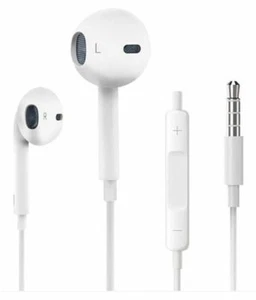 Apple EarPods Earphone Headphone Wired 3.5 mm for iPhone iPad iPod MNHF2AM/A 🔥 - Picture 1 of 12