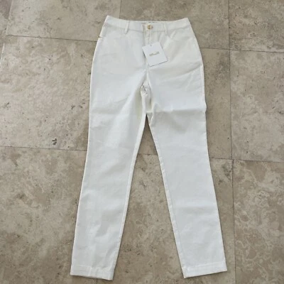 Pantalones cortos diane von furstenberg dvf reggie marfil talla 2 $298 nuevos con etiquetas Foto 1 de 4