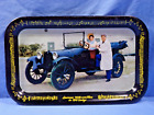 LAWRENCE WELK Vintage Serving Tray with ALICE in a 1914 Dodge