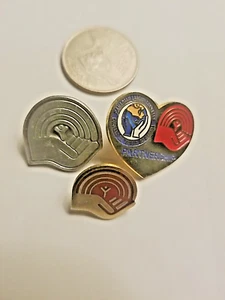 Vintage United Way Lapel Pin Lot.  - Picture 1 of 3