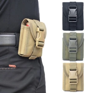 Tactical Mag Pouch Compact EDC Utility Pouch License Molle Waist Bag Organizer - Picture 1 of 21