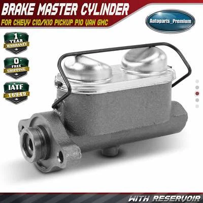 Cilindro maestro de freno con depósito para camioneta Chevrolet C10/K10 P10 GMC G15 Foto 1 de 4
