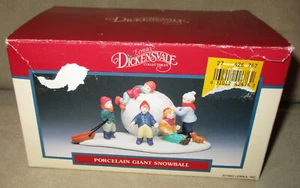 Figura Lemax - Bola de Nieve Gigante - Colección Dickensvale 1993 - Imagen 1 de 9