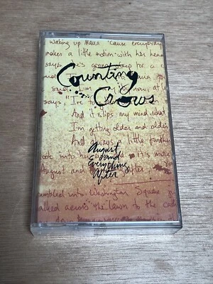 August and Everything After by Counting Crows (Cassette, 1993, Geffen) -VG+ - Image 1 of 4
