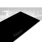 (14,98€/m²) Polystyrolplatte schwarz 1000 x 2000 x 1,0 mm Kunststoff Platte