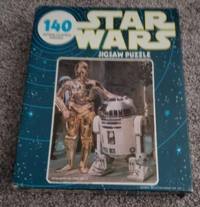 1977 Kenner Star Wars Puzzles R2-D2 & C3P0 Complete - Picture 1 of 2