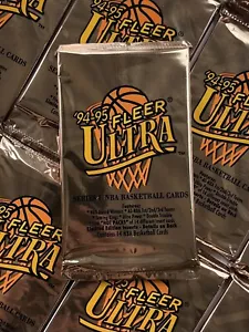 1994-95 Fleer Ultra NBA Basketball 94-95 Series 1 - Factory Sealed 1x Pack - Picture 1 of 2