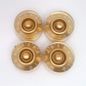 True Custom Shop® GOLD Speed Knob Set for Gibson USA Les Paul Epiphone - Picture 1 of 4