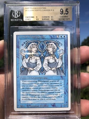 VESUVAN DOPPELGANGER, REVISED (3RD ED), 1994 MTG, BGS 9.5, GEM MINT, RARE! - Image 1 of 3