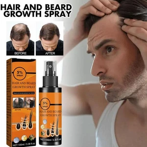 100ml Hair Growth Spray 5 % Mino xidil For Men Women Regrowth S6K5 Hair-- R5N2 - Picture 1 of 12