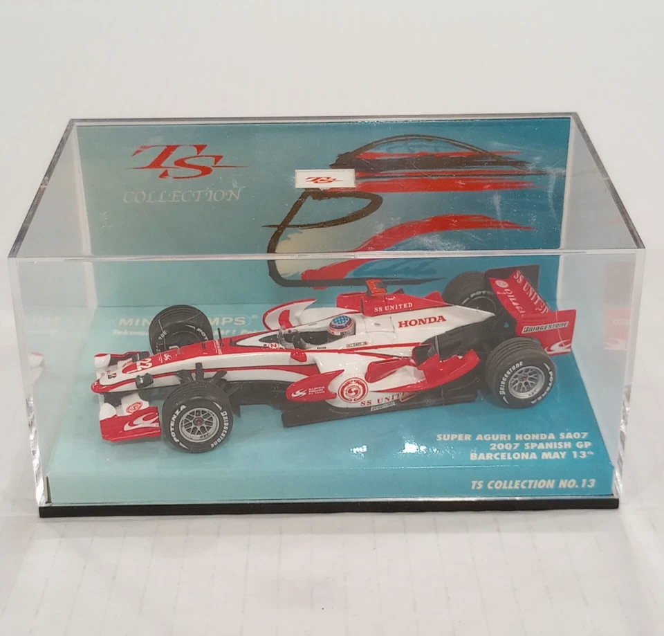 Minichamps 1/43 Super Aguri Honda SA07 2007 T. Sato 518074322