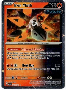 Pokemon - Eisenmotte Kosmos Holo 028/182 NM - Bild 1 von 2