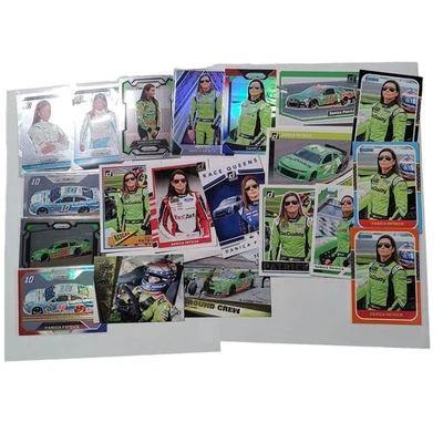 2014-24 Danica Patrick Press Pass Racing NASCAR 20 Cards Prizm Donruss Queens - Image 1 of 4