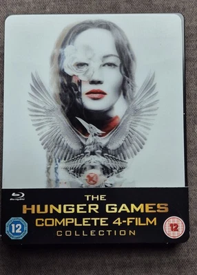 HUNGER GAMES THE COMPLETE COLLECTION - BLU RAY STEELBOOK Exclusive to Amazon - Image 1 of 3