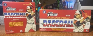 2025 Topps Heritage Hobby And Jumbo Empty Boxes - Picture 1 of 2