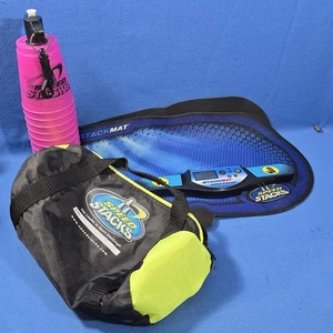 Speed Stacks Cup Stacking Space Set / Kit  w/ Timer, Mat, Case, 12 Pink Cups - Picture 1 of 2