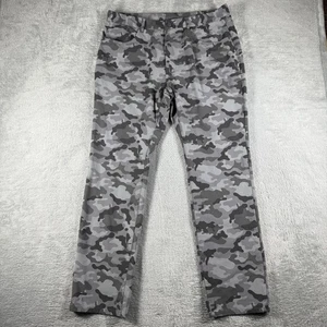 G Fore Pants Mens 36x32 Gray Tour Camouflage Golf Performance Camo G4 Athletic - Picture 1 of 16